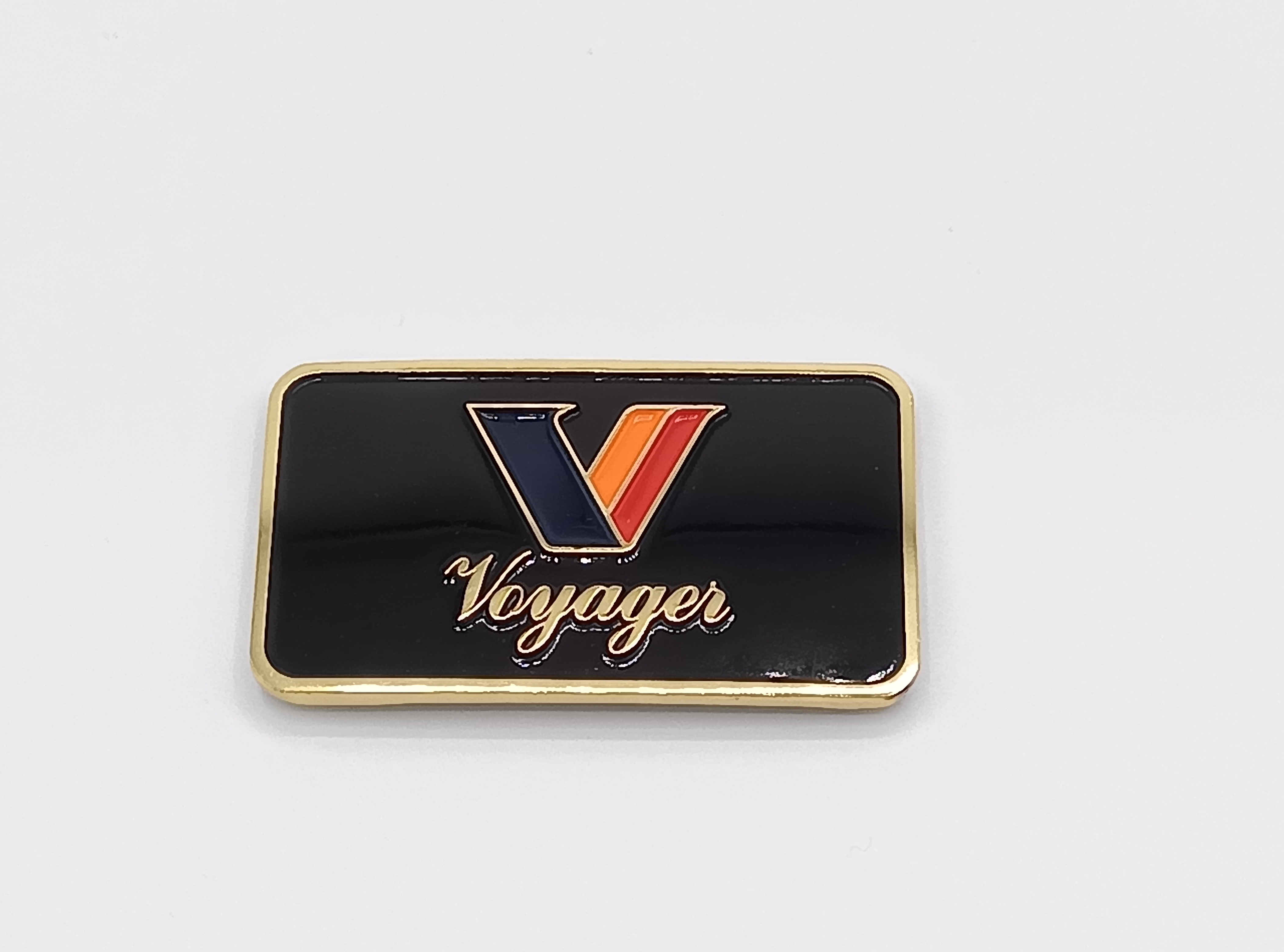 1987年 VOYAGER-XII SIDE BAG EMBLEM RH "V Voyager"